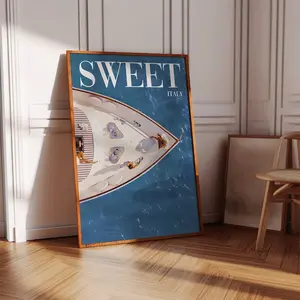 Magazine Retro Poster, 70s Retro Print, Black Wall Art, High Heels Poster, Summer House Poster, Psychedelic Art, Vogue Print, Trippy Art