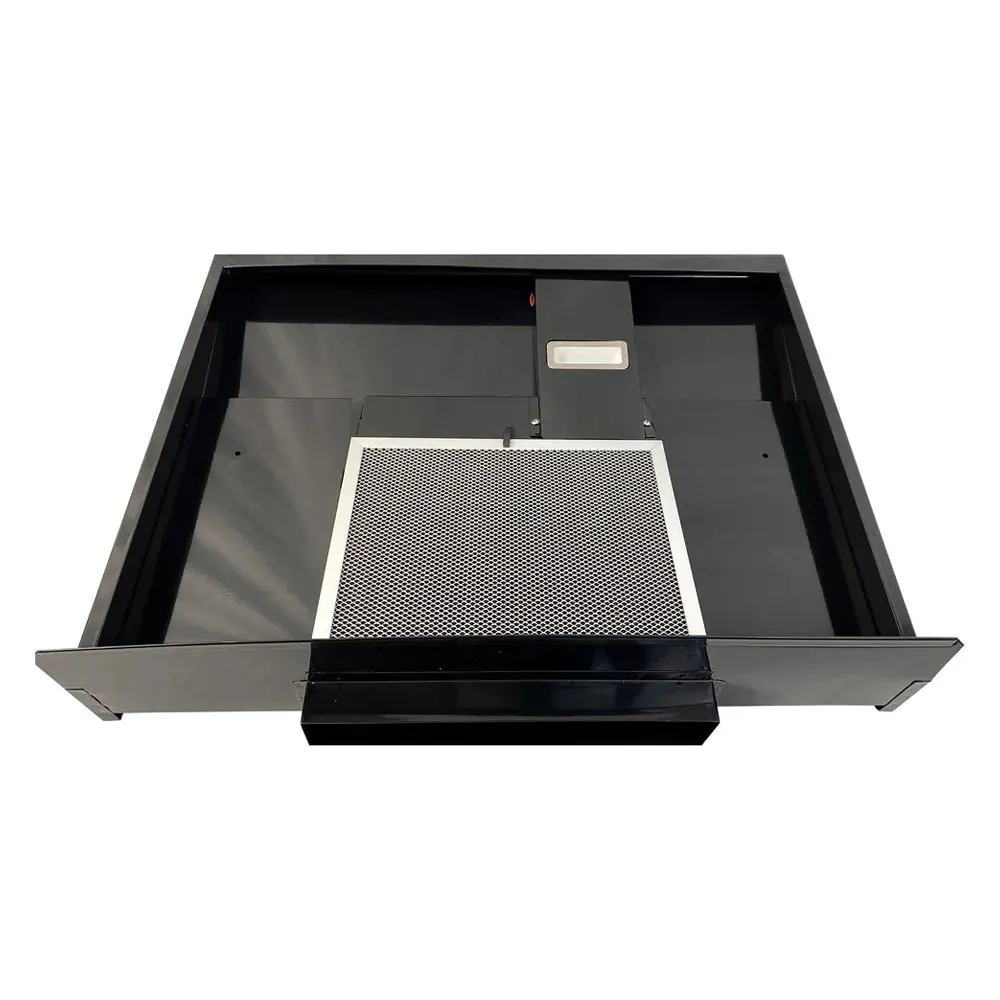 Greystone Super Slim Vented Range Hood, 22 in, 12V, with LED Light, Enhance Your RV Kitchen Appliance (Model 2022302063)