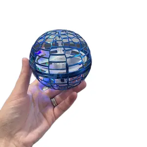 Flying Orb Ball Pro 2023 Hover Fly Boomerang Ball Toy Cosmic Globe Built in RGB Light 360°Rotating Drone Ball Outdoor Cool Stuff Toy for Kid Adult Playing Galactic Flying Spinner Galaxy Ball (Blue) Gift Set Boys Boys Boys Multicoloured Multicoloured