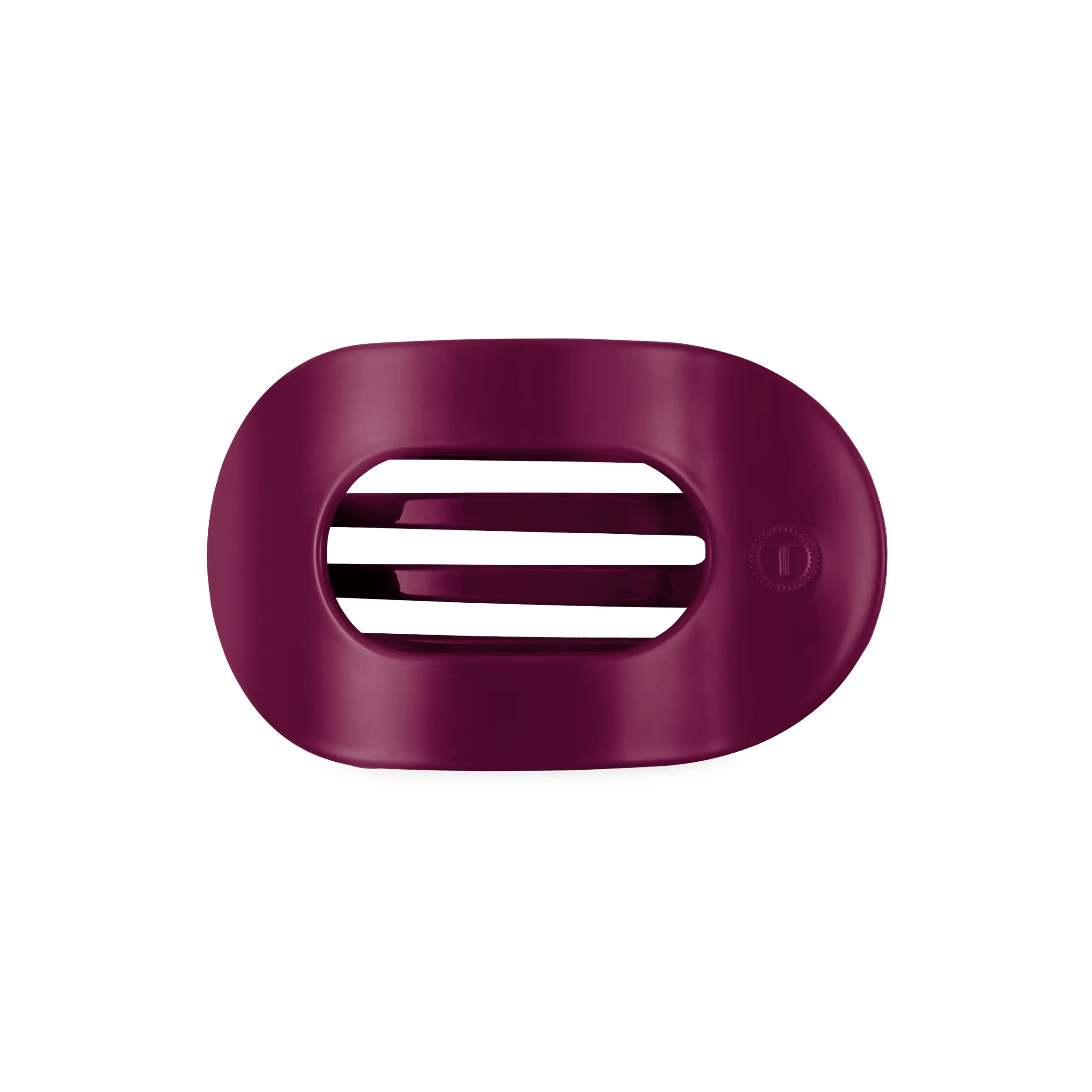 Mulberry Medium Flat Round Hair Clip