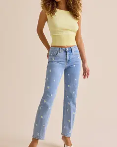 Tali Embroidered Jeans