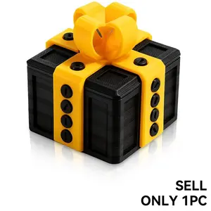 Funny Screw Gift Box, Durable Plastic Interactive Puzzle with Screws, Fun Insert Gag Gift, Perfect for Christmas, Halloween, Birthdays, Interaction
