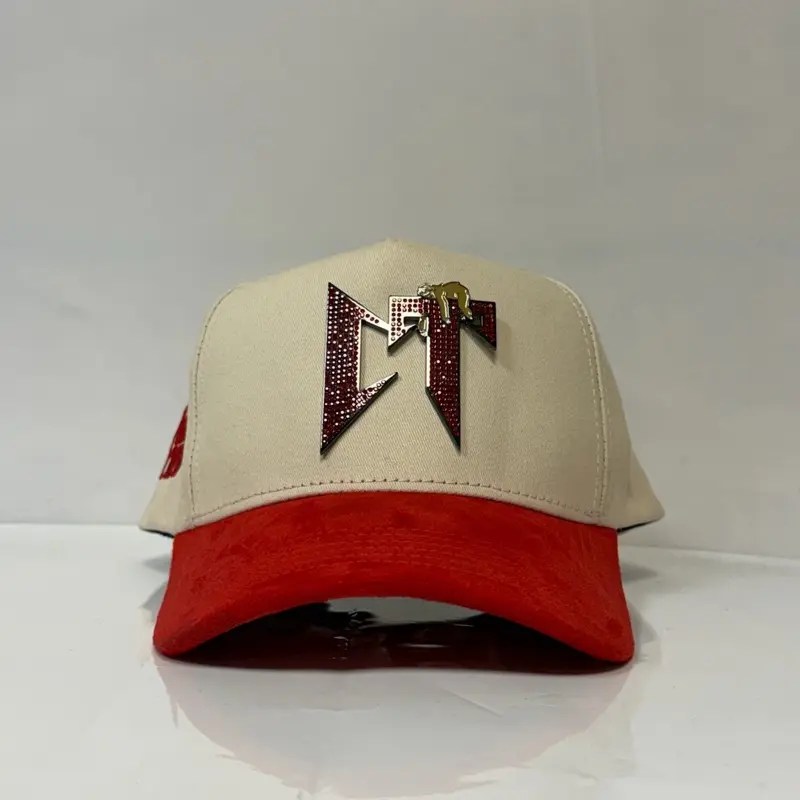 Premium Caps’fans CT beige with red Premium Caps’fans CT beige with red