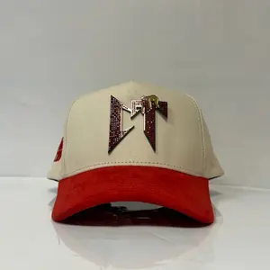 Premium Caps’fans CT beige with red
