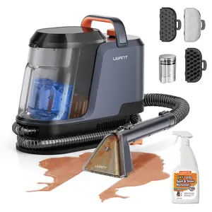 UWANT Portable Carpet Cleaner Machine ZY, Deep Cleaning & Water Extraction Upholstery Cleaner for Home & Car, Lightweight Handheld Vacuum;summervibes