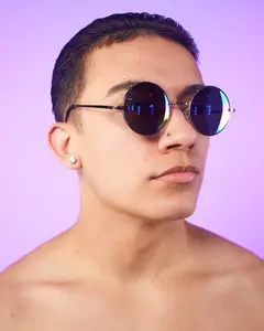 GloFX Imagine Diffraction Glasses Blue Mirror GloFX Imagine Diffraction Glasses Blue Mirror