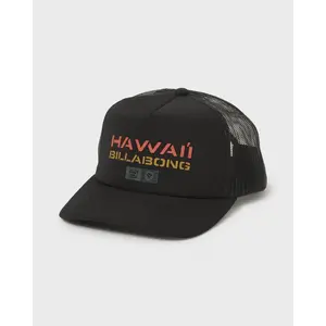 Kahili Hi Trucker Hat - Black