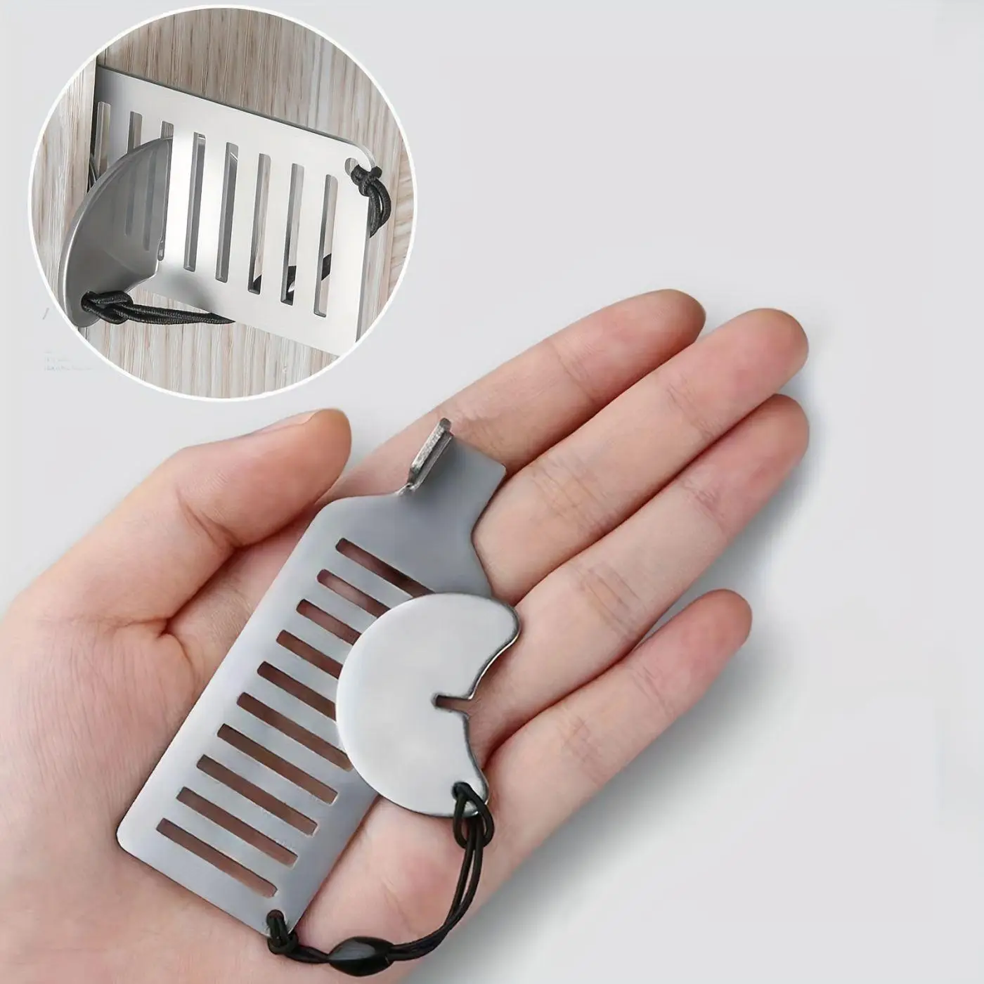 Portable Door Lock, Easy to Use & Durable Door Locks, Wide Application Security Device for Travel & Home