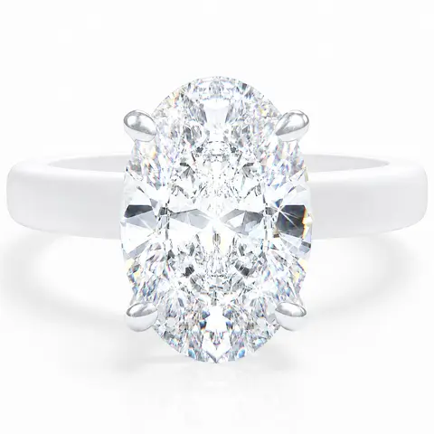 Rinfit Silicone Rings for Women with Thin Band and 11x8mm Oval Cut CZ Stone, Silicone Engagement Ring and Wedding Ring for Her, Flexible for Work, Gym, Pregnancy, Travel and Everyday Wear, Patent Pending Design