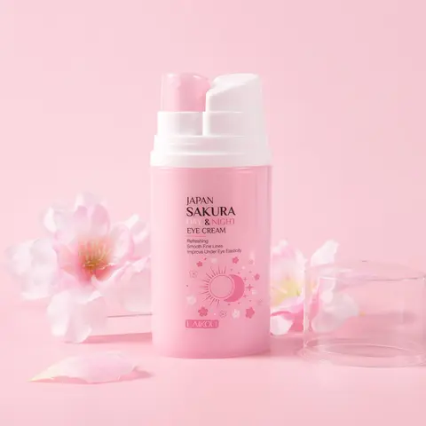 Cherry Blossom Eye Cream, Moisturizing Under Eye Cream, Eye Care Product for Women & Men, Hydrating