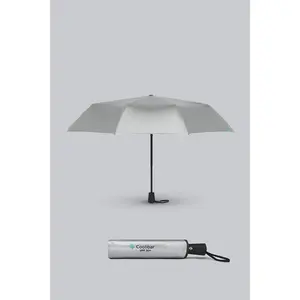 Sanya Compact Umbrella | Silver