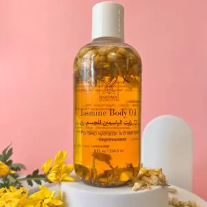Jasmine Body Oil - Lightweight Dry Body Oil, Natural Body Moisturizer for All Skin Types