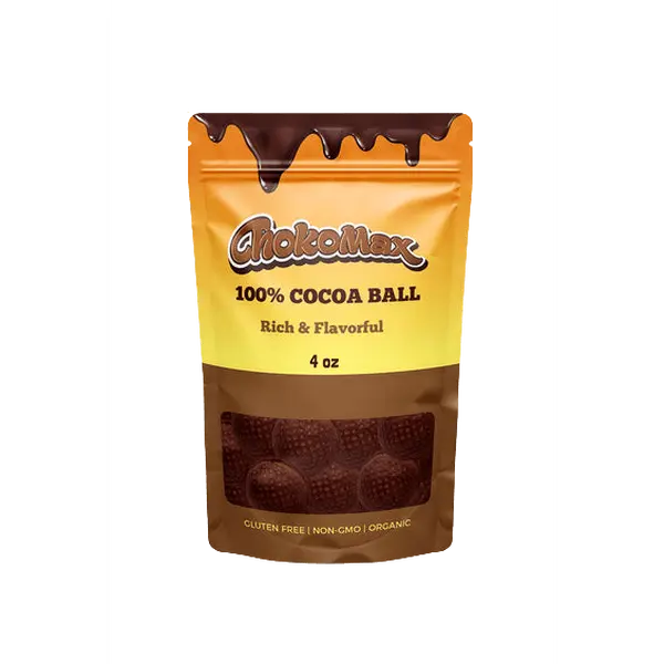 Indulgent Cocoa Balls - Sweet Chocolate Treats Organic Sugar Free Natural