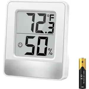 TP49 Digital Hygrometer Indoor Thermometer Humidity Meter Room Thermometer with Temperature and Humidity  Mini Hygrometer Outdoor Thermometer (Previously )