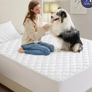 100% Waterproof Mattress Protector Quilted Cover USA Queen Size 60" X 80" For Dry & Comfortable Sleep USA Queen mattress protector