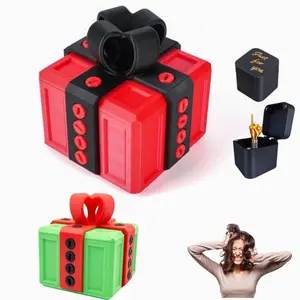 Fun Gift Box with Middle Finger Prank Ideal for Christmas Exchange Games Unique Mens Birthday Present for Adults