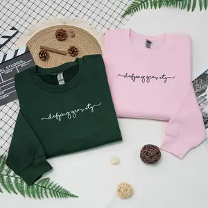 Embroidered Defying Gravity Wicked Musical Sweatshirt, Broadway Crewneck, Elphaba And Glinda Wicked Sweatshirt, Wicked Crewneck