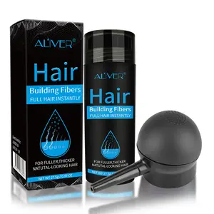ALIVER Hair Fibers-Hair Fibers for Thinning Hair for Women & Men, Extra Spray Applicator, Designed for Men & Women,0.97Oz Comfort Strong Hold Hairspray Scalp Growth Oil