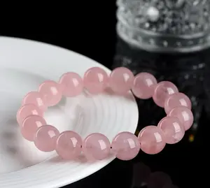 Pink crystal mixed bracelet