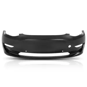 Fit For 2017-2023 Tesla Model 3 Front Bumper Cover Fascia w/ Park Sensor Hole