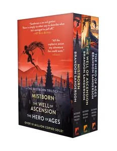 Mistborn Trilogy Tpb Boxed Set: Mistborn, the Well of Ascension, the Hero of Ages -- Brandon Sanderson - Boxed Set