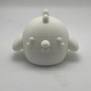 Fat Chicken 3-D Printed desk pet