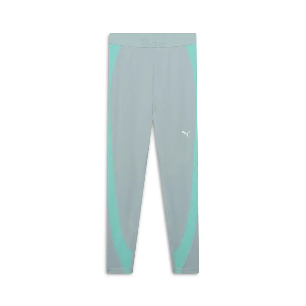 PUMA Womens Strong Colorblock 78 Athletic Leggings Casual - Green