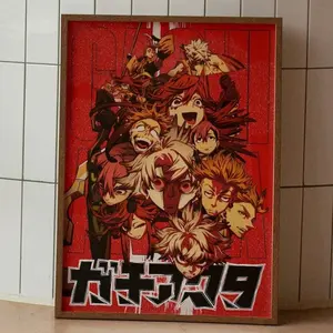 [Sale Off Up To 50%] [Unframe] Gachiakuta Satin Upscaled Poster, Manga Wall Art, Japanese Anime Decor, Otaku Gift, Anime Lover Gift