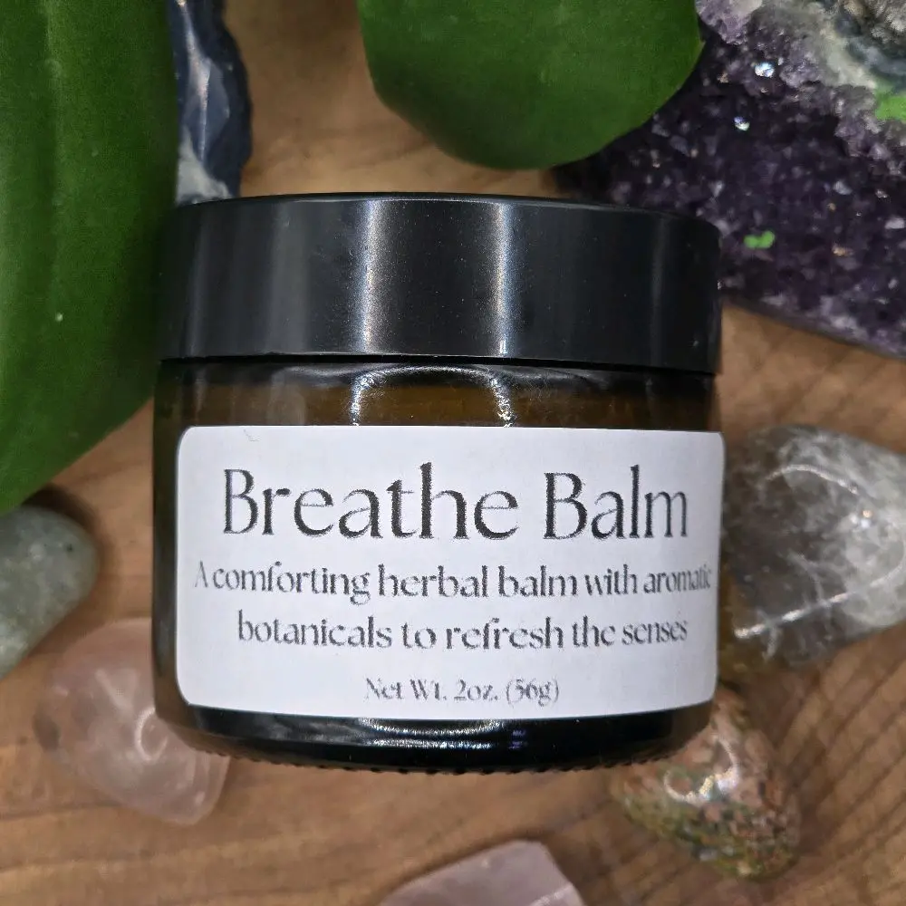 Breathe Balm 2oz 56g A Comforting Herbal Balm with Aromatic Botanicals to Refresh the Senses Natural Relief