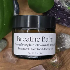 Breathe Balm 2oz 56g A Comforting Herbal Balm with Aromatic Botanicals to Refresh the Senses Natural Relief