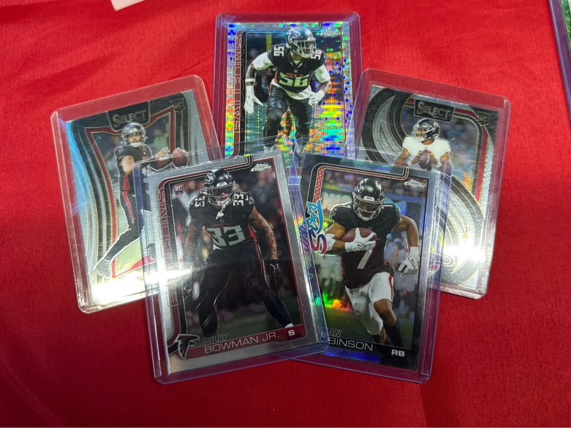 Atlanta Falcons 5-Card BUNDLE