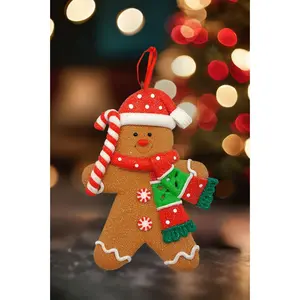Christmas Ornament - Gingerbread Man. Wizardi Festive Decoration F07-N2-5-AEE046B