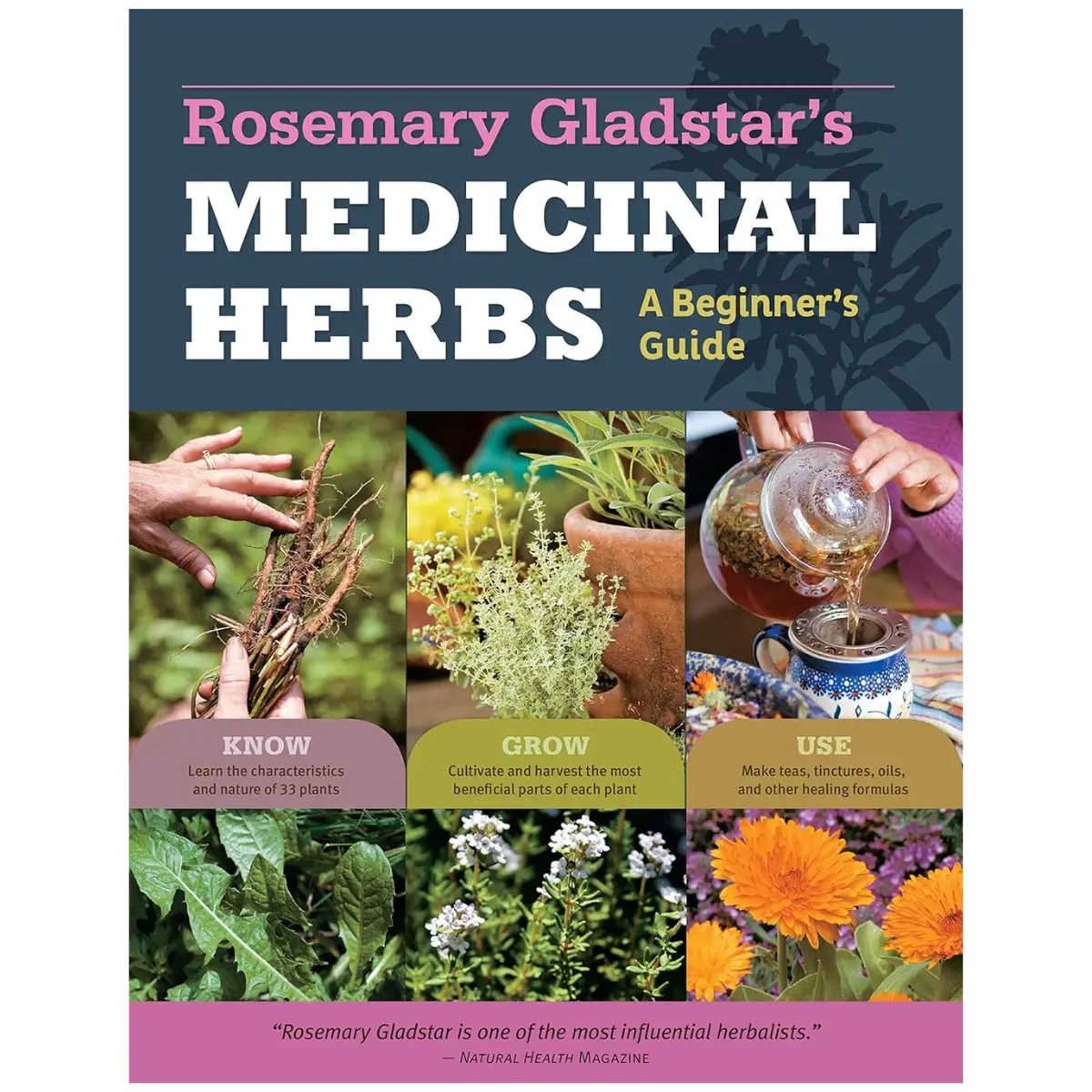 Rosemary Gladstar's Medicinal Herbs: A Beginner's Guide: 33 Healing Herbs to Know, Grow, and Use