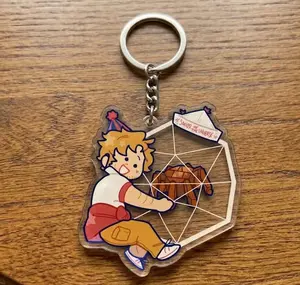 Project Hail Mary Keychain, Grace and Rocky Keychain