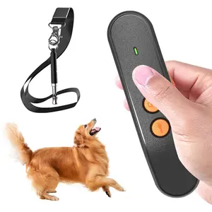 Upgraded Outdoor Anti-Dog Bite Device, Wildlife Protection with Flashlight, Dog Barking Deterrent, 16.4ft Sound Waveemitter