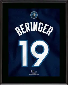 Joan Beringer Minnesota Timberwolves 10.5" x 13" Jersey Number Sublimated Player Plaque