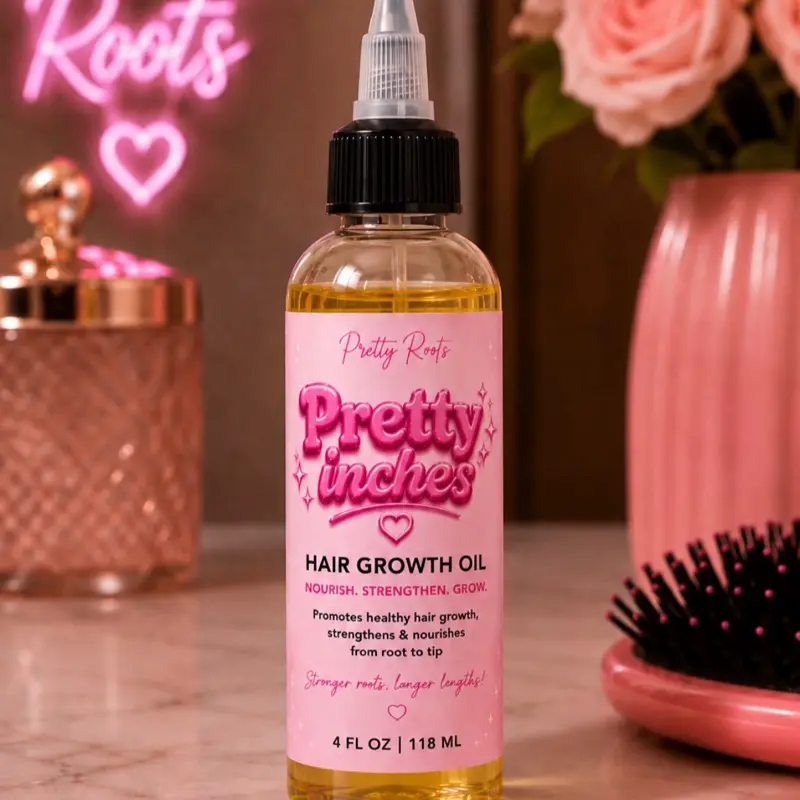 Pretty Roots stimulating hair oil