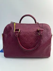 Pre-owned Louis Vuitton LEATHER Crossbody Bags Speedy Bandoulière 25 (KY02602)