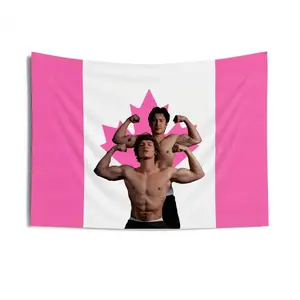 Vintage Heated Rivalry Tapestry, Sports Aesthetic Wall Decor, Classic Competition Banner, Retro Aesthetic Wall Art Decor for Bedroom, Dorm, Gym & Studio