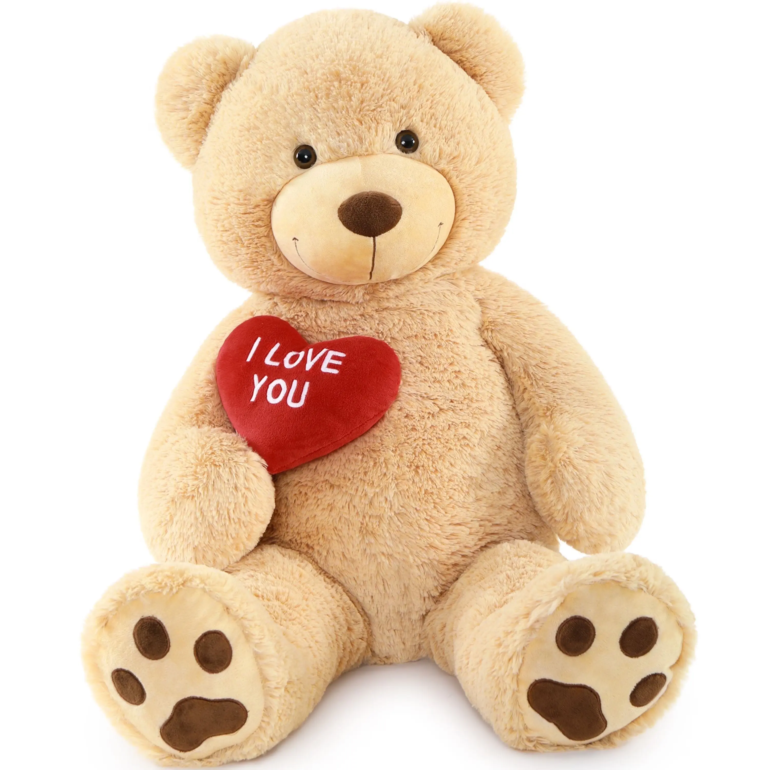 36" Teddy Bear Stuffed Animal Giant Bear Plush with I Love You Heart Plush Toy