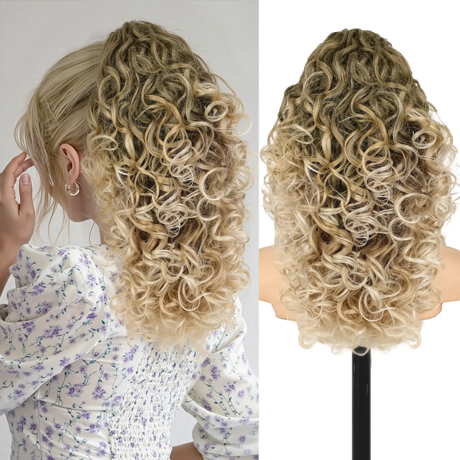 Ombre Brown mix Blonde