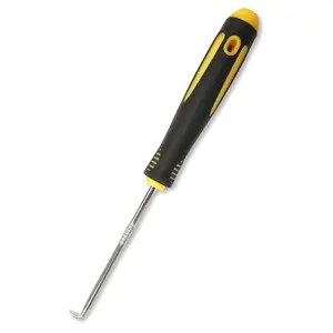 6-Inch Cage Nut Tool for Server, AV, and Network Racks -  Cage Nut Removal & Insertion | Rubber-Coated Handle | Fits 3/8" Square Hole Rack Rails | Easy Reach Design