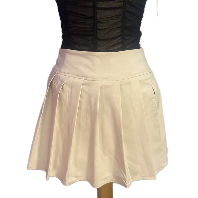 Beige skirt