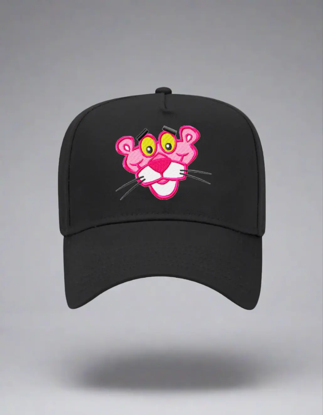 5 Panel Mid Profile Baseball Cap Pink Panther Unofficial