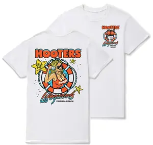 Vintage Retro Hooters Lifeguards T Shirt