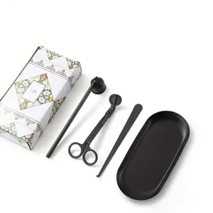 4pcs Aromatherapy Candle Extinguishing Tools - four-piece Set Steel