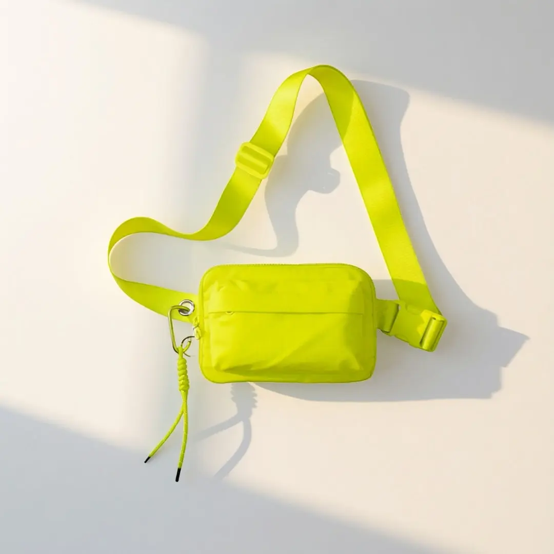 Iris Multi Pockets Crossbody Bag with Keychain (#12123) - By Iris