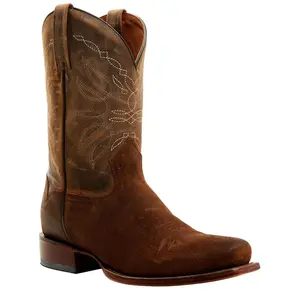 Moonshine Spirit Men's Pancho Roughout Western Boot Square Toe - Rc1072