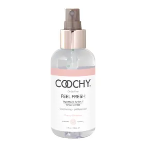 COOCHY Feel Fresh Intimate Feminine Spray - Infused with Natural Deodorizing Agents & Essential Oils 4.9 oz