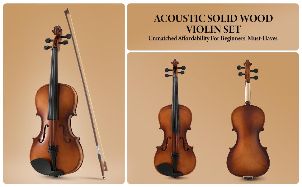 Professional 4/4 Full Size Violin| Premium Sound & Handcrafted Finish| Complete Kit & Perfect Gift for Musicians Professional 4/4 Full Size Violin| Premium Sound & Handcrafted Finish| Complete Kit & Perfect Gift for Musicians